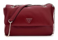 Guess Sunetra Convertible Crossbody Flap UmhäNgetasche Tasche Red Dunkelrot Neu