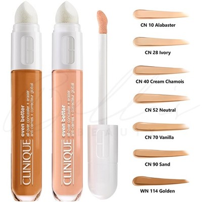 CLINIQUE Even Better All-Over Long Lasting Concealer + Eraser 6ml *FARBTON WÄHLBAR*