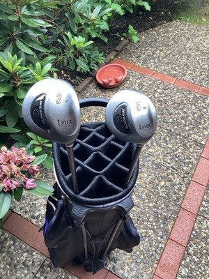 Golfschläger Lynx Fairwayhölzer 3 und 5 rechtshändig