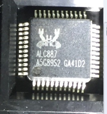 2pcs ALCB87 ALC8B7 ALCBB7 ALC887-GR ALC887 QFP48 IC chip @zx