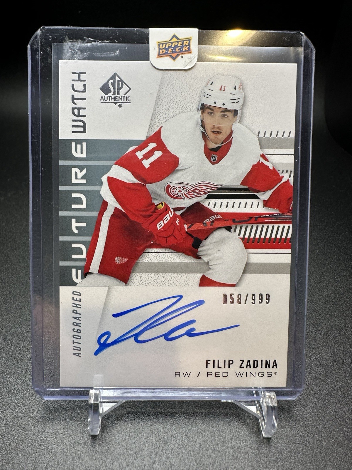 2019-20 SP Authentic - Future Watch Auto - Filip Zadina - /999