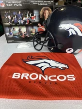 Franklin Sports Youth NFL Helmet Jersey Set Medium Chinstrap Read