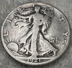 1921s walking liberty half dollar silver circulated
