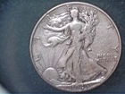 1946-S Liberty Walking Half,  Circulated Ave, .3617 Oz Silver (US-8971)