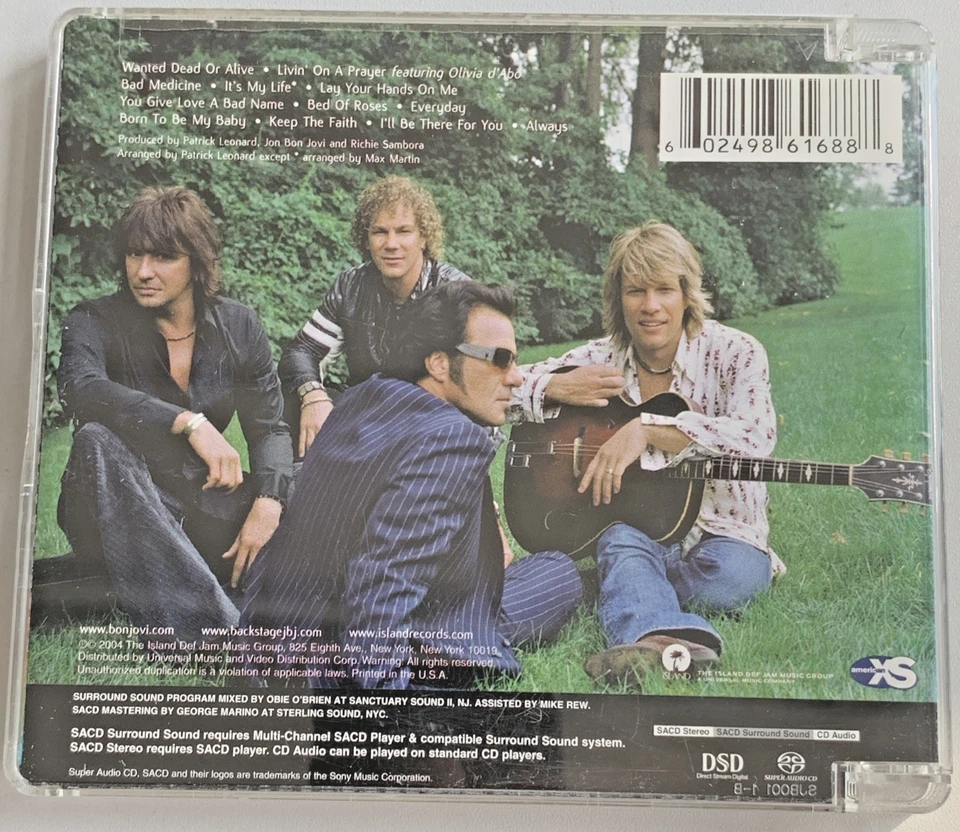 SA-CD Bon Jovi - This Left Feels Right - DSD Surround Sound 12 Songs Best of TOP - Bild 2 von 4