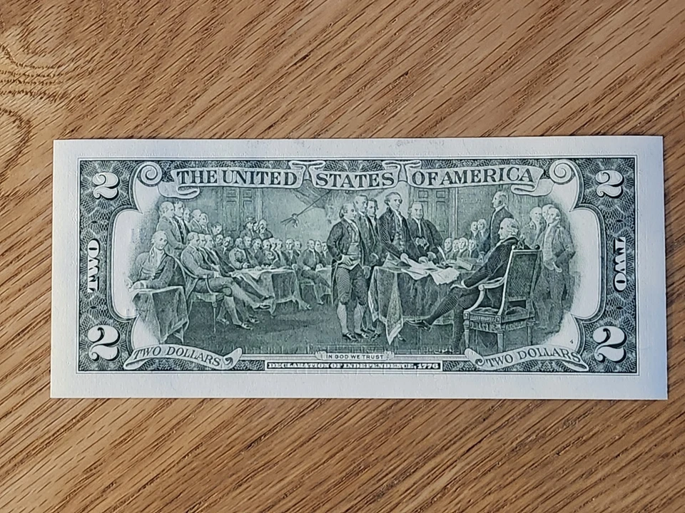 2009 $2 "STAR NOTE" DALLAS DISTRICT UNC/GEM K00205253* 512K RUN 1 OF 3 CONS SER - Image 2 of 4