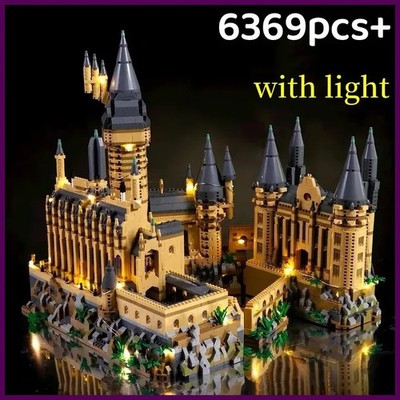 Micro Bricks City Creative Medieval Magic Castle Series School Architecture