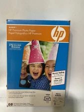 HP Premium Photo Paper 53 Sheets 4x6 Glossy Finish (opened)