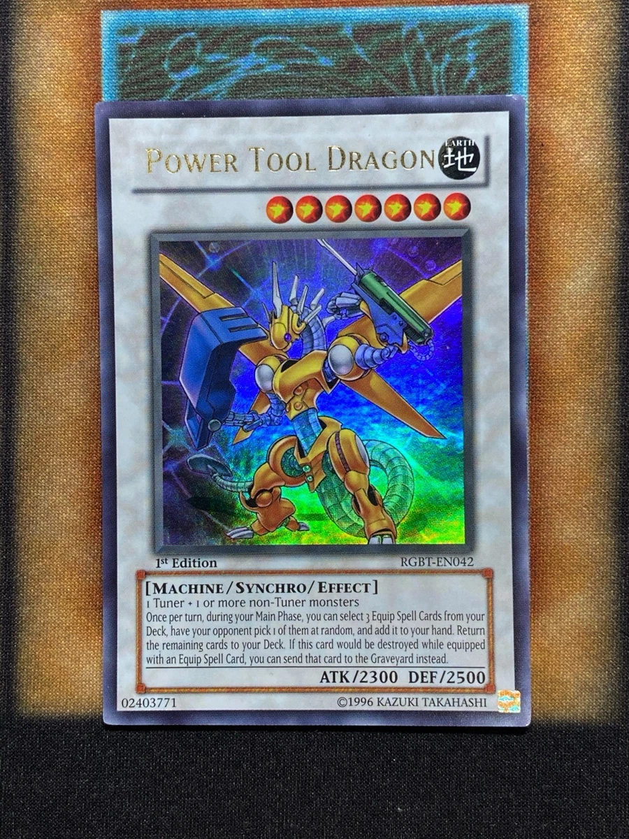 Power Tool Dragon Yu-Gi-Oh! TCG Individual Trading Card Games for