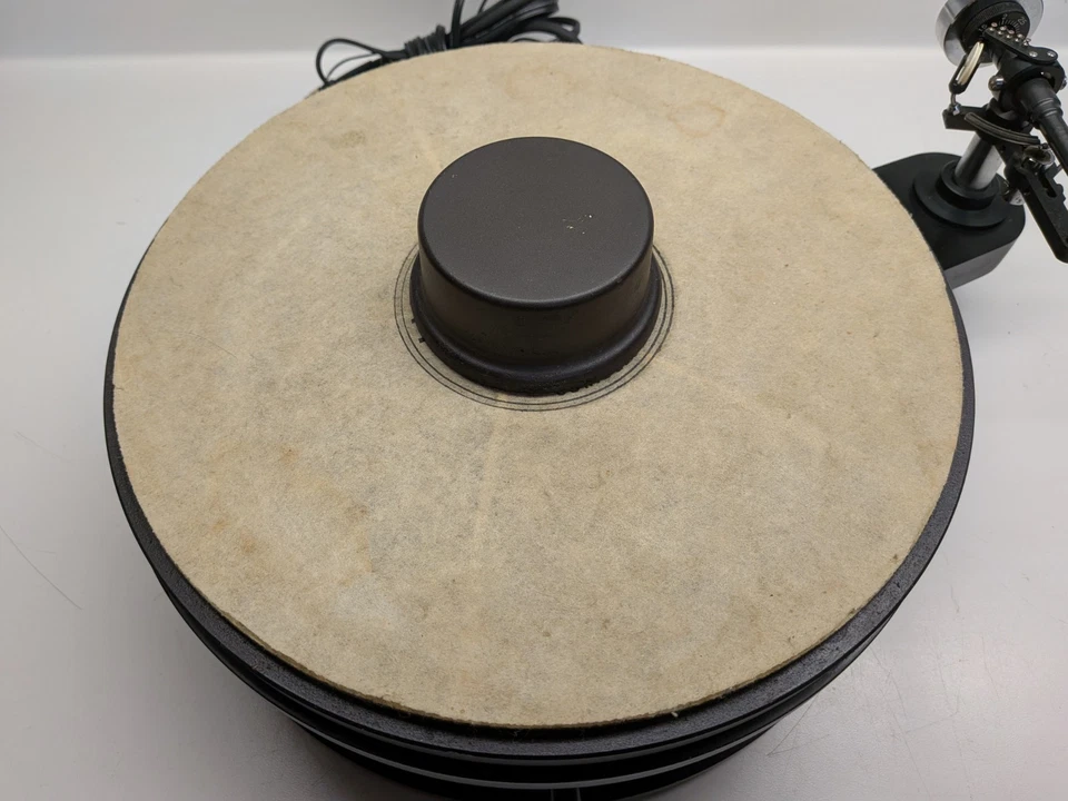 Vintage CJ Walker RARE  CJ-61 Turntable  SERVICED w/ DENON DL-103 high output MC - Image 3 of 4