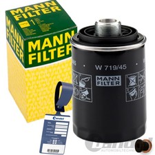 MANN FILTER ÖLWECHSELSET passend für AUDI A4 B8 SEAT EXEO 1.8-2.0 TSI 120-204PS