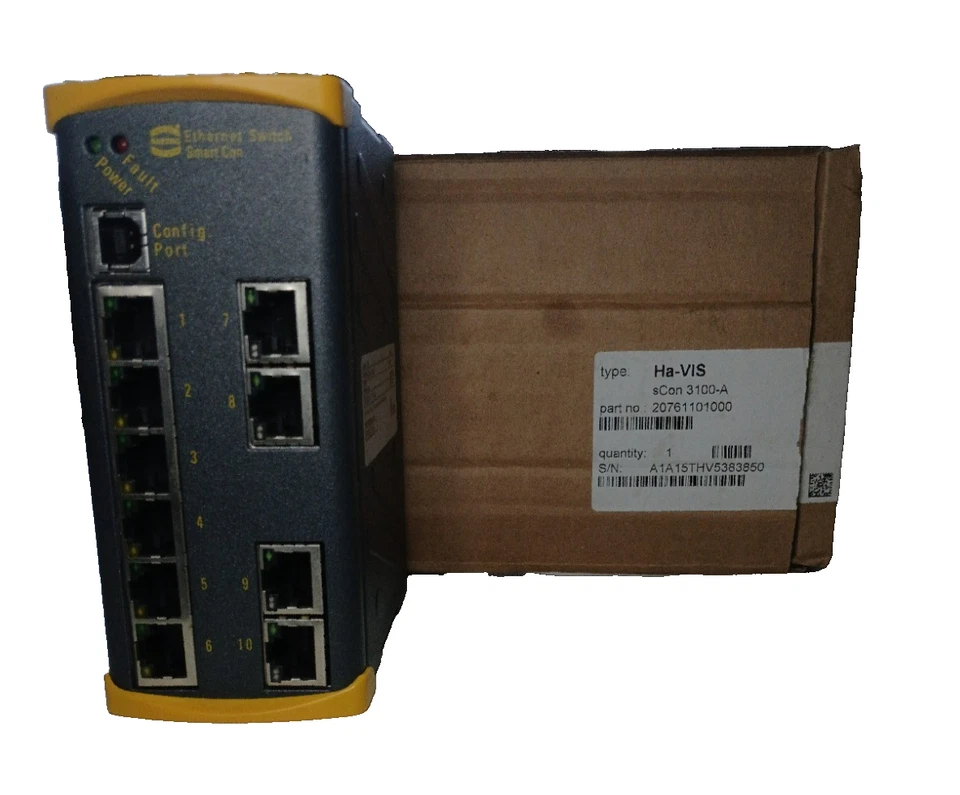 Harting eCon 3100-A Industrial Ethernet Switch – NEU OVP - Bild 4 von 4