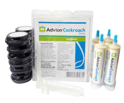 Advion Mega Kill Kit - 4 pack of Gel Tubes & 1 Bag of 12 Bait Arenas - NEW
