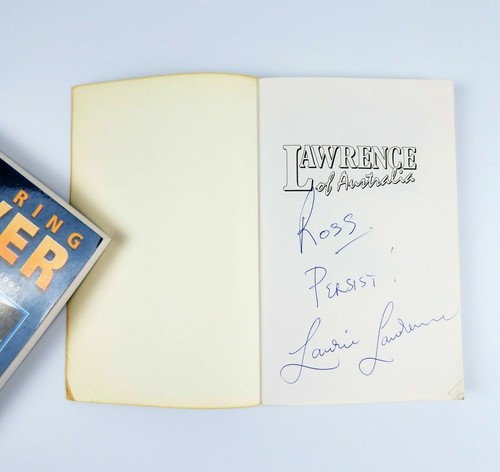 Lawrence of Australia by Laurie Lawrence SIGNED COPY + Five Ring Fever Swimming - Picture 2 of 6