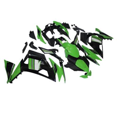 Injection Green Black Fairing Kit for Kawasaki Ninja650 ER-6F 2020-2023 Bodywork