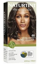 Naturtint 4N Chestnut Brown Hair Color   Ammonia-Free, Vegan, 1 Pack
