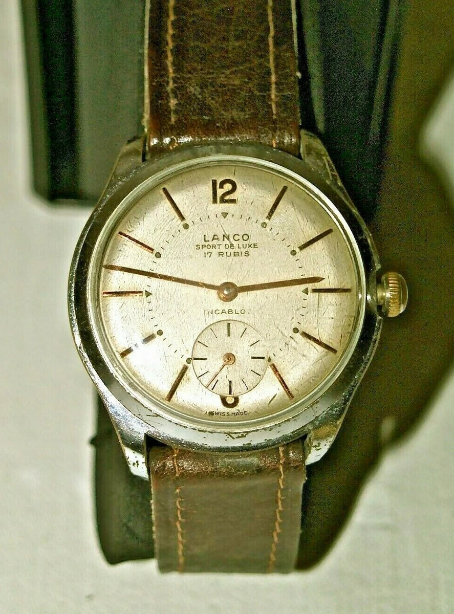 Orologio lanco 17 rubis valore cheap