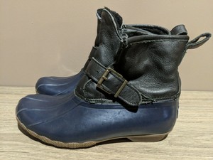 j crew sperry duck boots