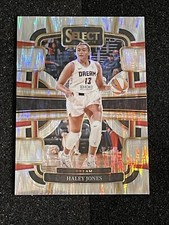 2024 Panini Select WNBA Concourse Silver Flash Prizm Haley Jones #55