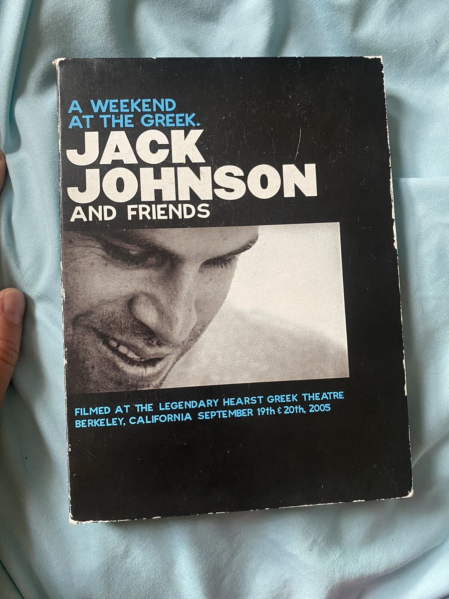 J ジョンソンA WEEKEND AT THEGREEK＋LiveInJapan Jack Johnson: Weekend at the Greek/Live in Japan DVD 2 disc set