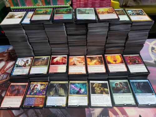 4000+ LOT DE COLLECTION DE CARTES MTG MAGIC THE RASSEMBLEMENT - FEUILLES RARES COMMUNES COMMUNES - Photo 1 sur 9