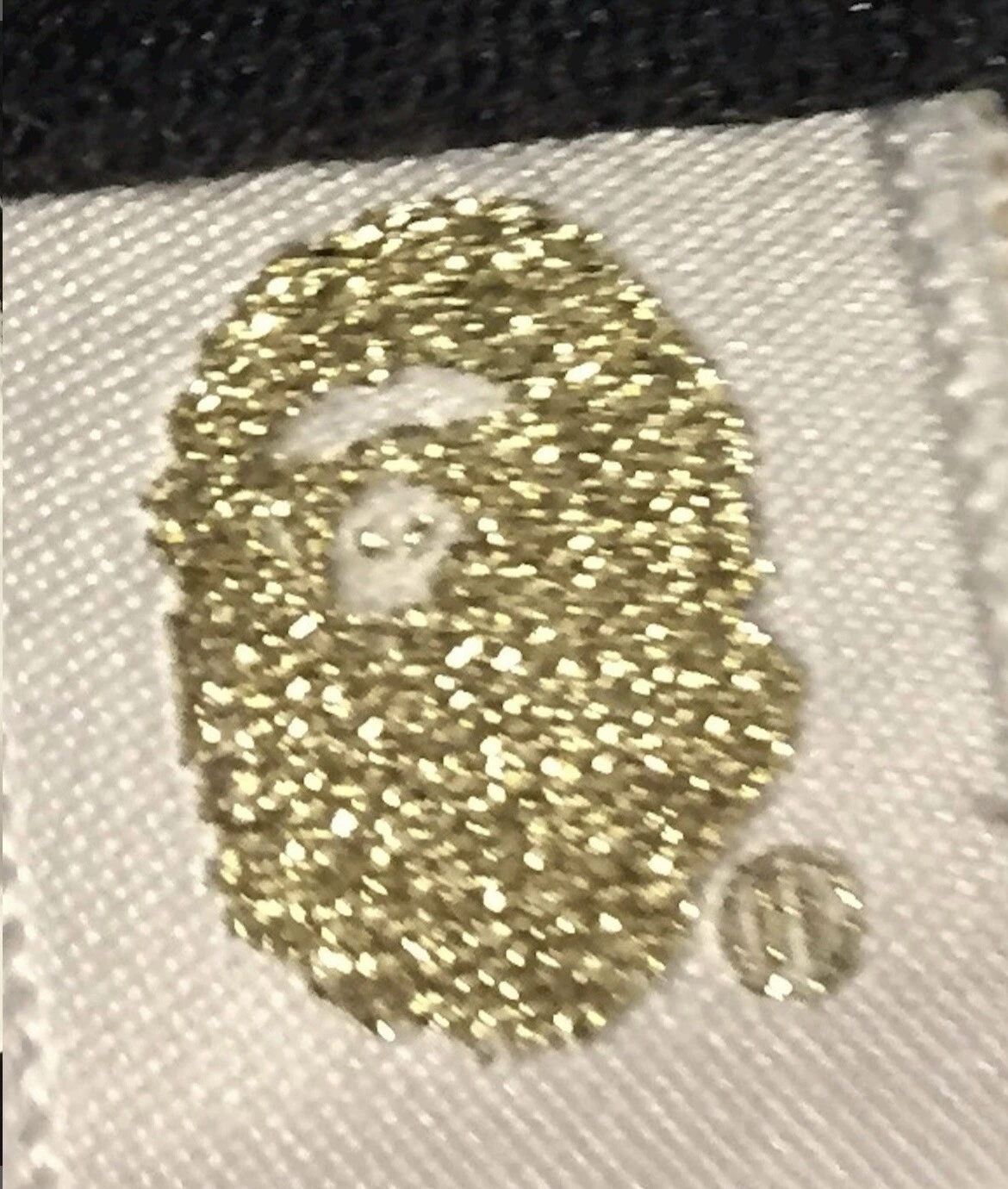 A BATHING APE (BAPE) Felpa con cappuccio squalo A Bathing Ape cerniera intera piccola nera