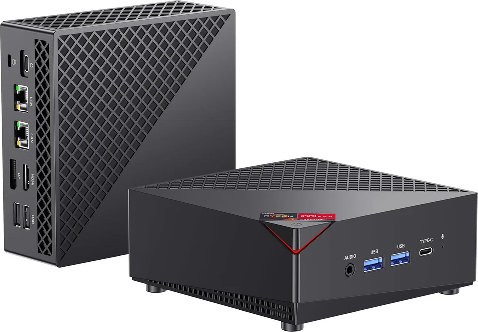 ACEMAGICIAN AM06 Gaming Mini PC AMD Ryzen7 5825U 16GB DDR4 RAM 512GB SSD WiFi 6 - Image 2 of 4