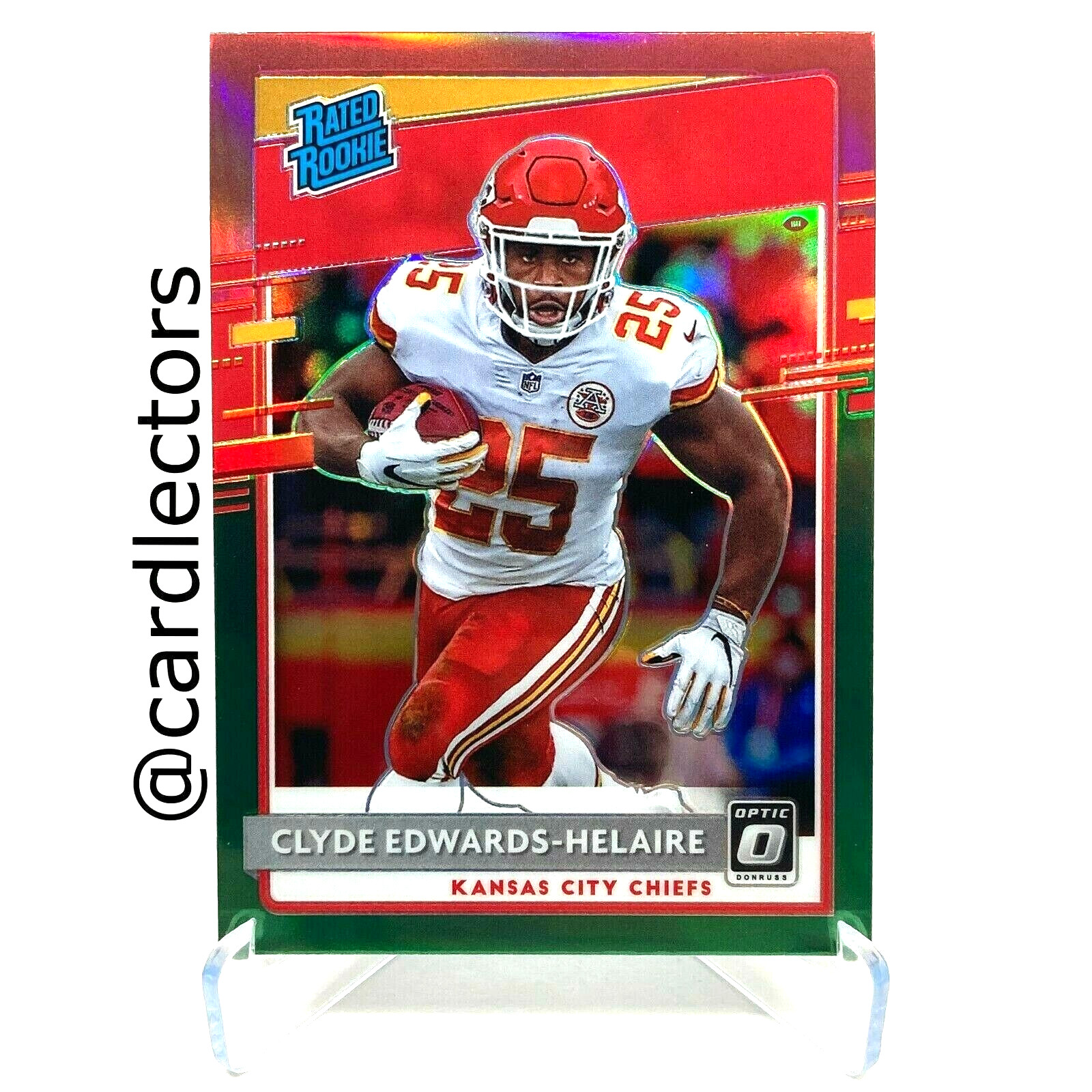 2020 Donruss Optic Preview CLYDE EDWARDS-HELAIRE #P-321 Rated RC Red Green PRIZM