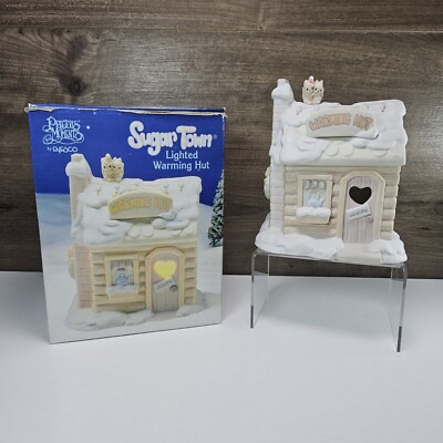 Precious Moments Sugar Town ''Warming Hut'' Light Enesco RET '96 #192341 Christmas