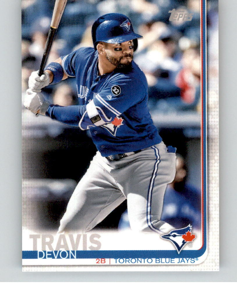 2019 TOPPS MINI On Demand DEVON TRAVIS Base Card Blue Jays #298