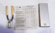 Clauss NO-NIK .012 White Handle Wire Stripper USA 30 AWG