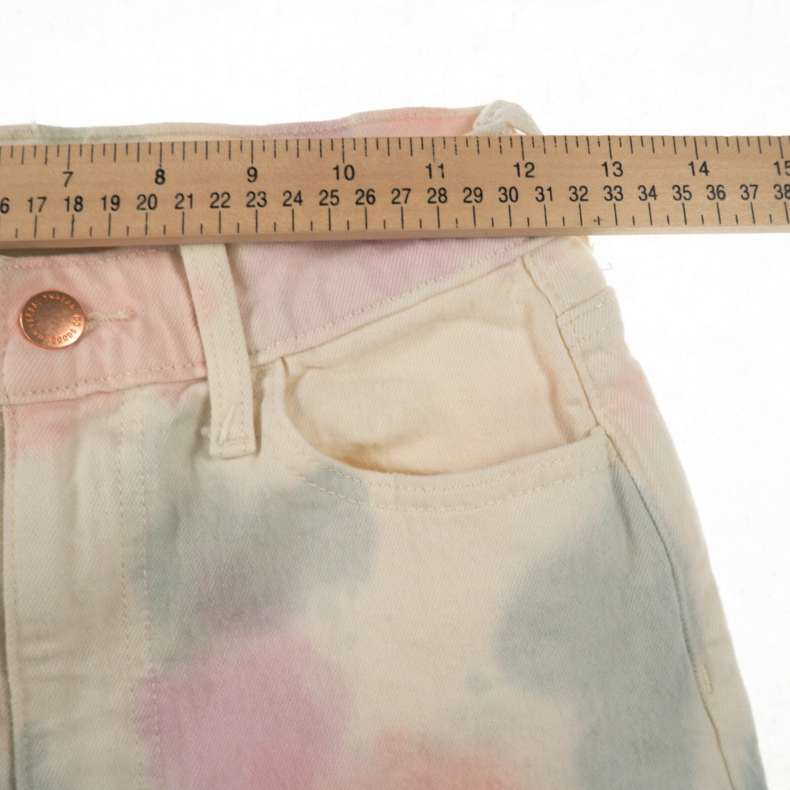 Universal Thread Beige Colored Spots Vintage Stra… - image 2