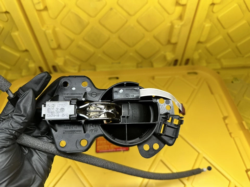 Mini Cooper Countryman RR 2014 manija de puerta pista cerrada interior 14697410 OEM Foto 3 de 4