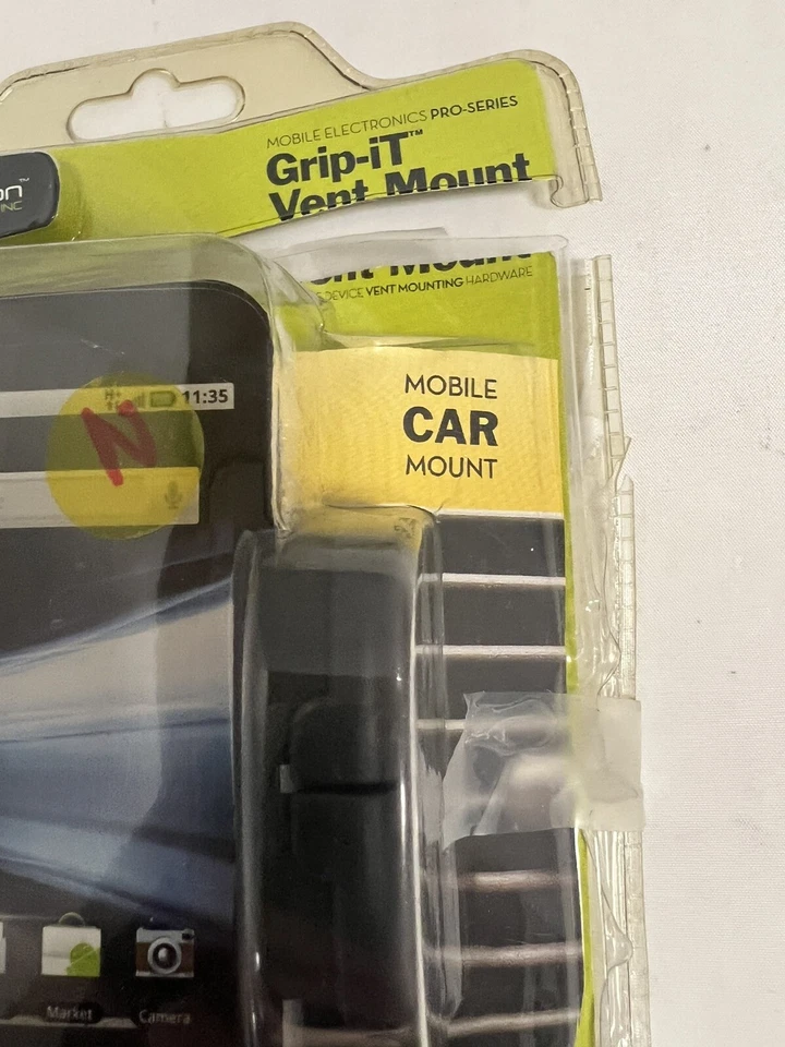 Soporte de ventilación Bracketron Grip-iT NUEVO paquete abierto para teléfonos celulares y GPS Foto 3 de 4