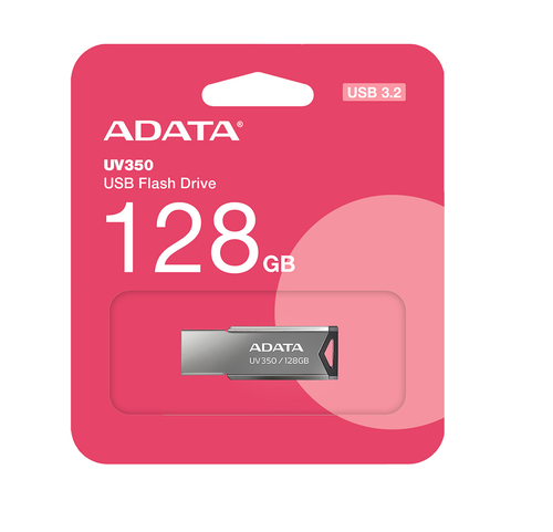 ADATA UV350 USB 3.2 Gen 1 Flash Drive Silver, AUV350-32G-RBK; 64G; 128G; 256G - Bild 21 von 42