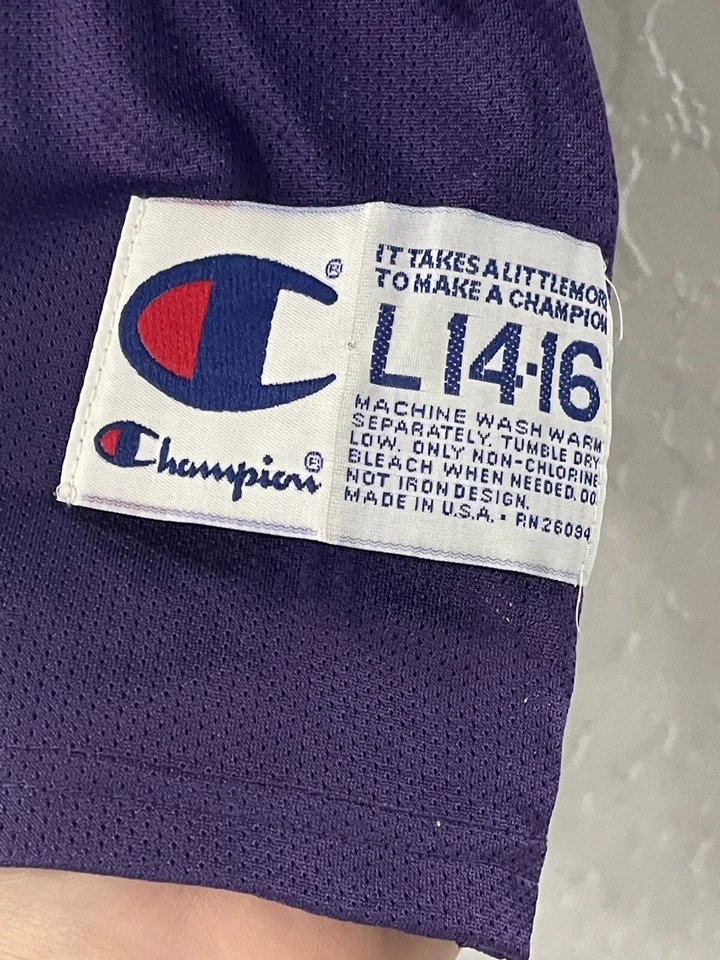 Vintage Champion NBA A.C. Green Phoenix Suns Jersey Size 14/16 Bin 1 - Image 3 of 4