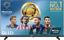 Image of 32 Inch Smart TV QLED Full HD HDR Dolby Atmos HDMI Freeview Netflix YouTube