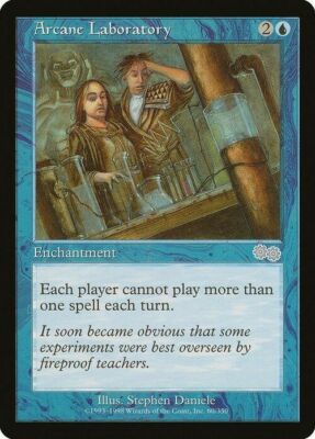 Arcane Laboratory  Urza's Saga MtG NM 