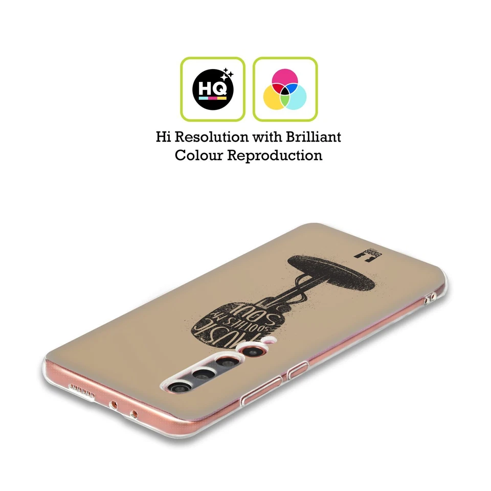 CAPA DE CABEÇA DESIGNS POWER OF MUSIC CAPA GEL MACIA PARA TELEFONES XIAOMI - Imagem 2 de 4