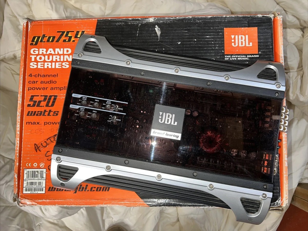 JBL GTO75.4 4chアンプ JBL Gto75.4 Vintage Old School Clean Power 142w rms x 4 at 2
