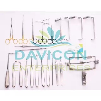 Cleft Lip and Palate Surgery Set complete Set of 24 Pieces / Plastic Surgery Ins