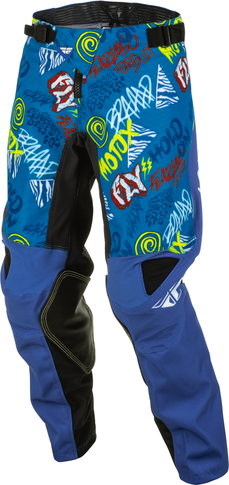 Fly Racing Youth Pants Rebel Wave MX/ATV Motocross Riding Gear