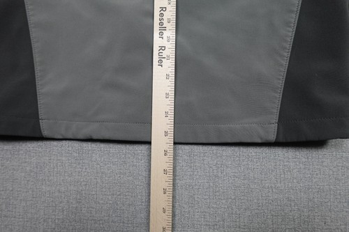The North Face Apex Bionic Jacket 2 Mens Small Gray Soft Shell Fleece Lined Wind - Picture 9 of 11