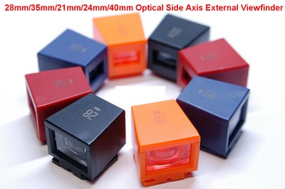 New 28/35/21/24/40mm Optical Side Axis External Viewfinder For Ricoh GR Leica X