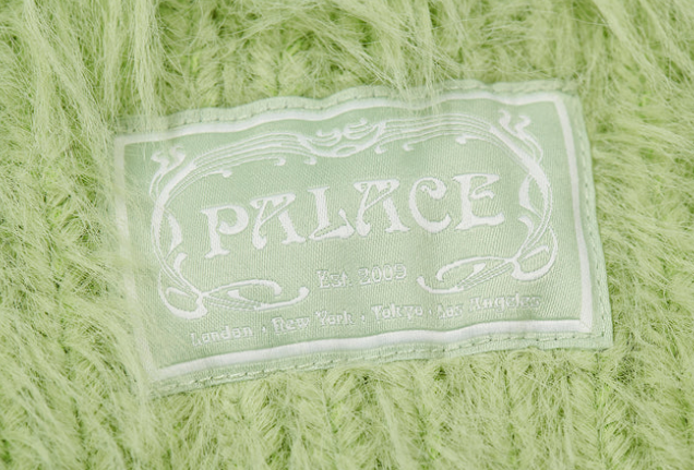 Palace Skateboards Yeti Cardigan Natural Green Size Small Palace Skateboards Yeti Cardigan Natural Green Size Small