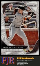Mike Yastrzemski 2020 Panini Prizm #223 Giants White Wave Prizm 35% Off 4+