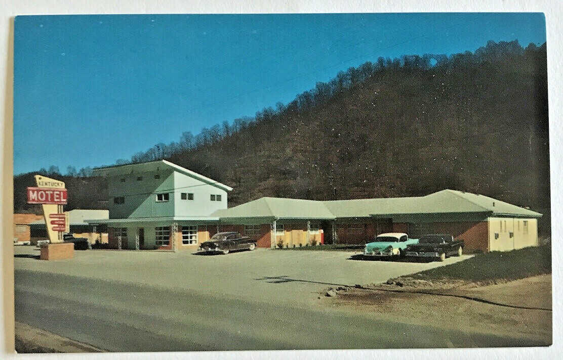 Vintage Postcard Kentucky Motel, Inc., Prestonsburg, Kentucky c 1950s