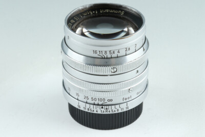 Leica Leitz Summarit 50mm F/1.5 Lens for Leica L39 #41792 C2 | eBay