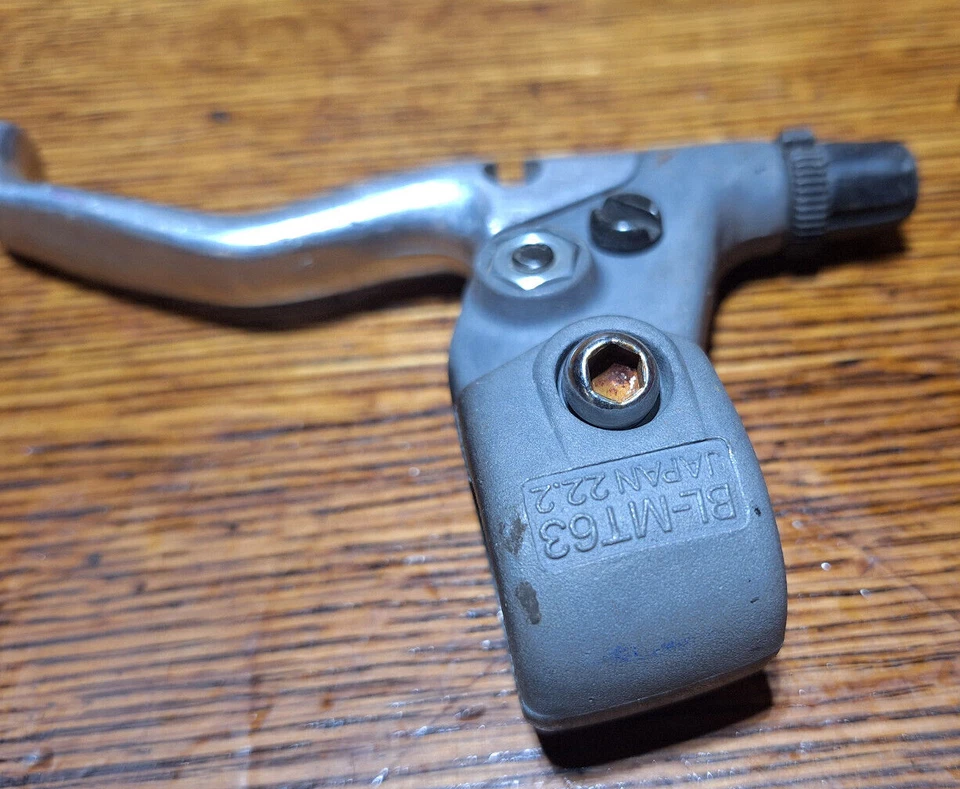 老式老式BMX禧玛诺风格制动杆原装HTF — 第 4/4 张图片