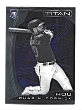 2022 Panini Chronicles Titan RC #19 Chas McCormick ROOKIE Houston Astros Card. rookie card picture